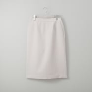 ライトダブルクロスペンシルスカートレギュラー丈 (34114)