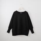 異素材使いドルマンスリーブプルオーバー　(74121) 1枚目画像