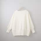 異素材使いドルマンスリーブプルオーバー (74121) 2枚目画像