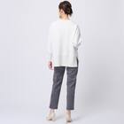 異素材使いドルマンスリーブプルオーバー　(74121) 6枚目画像