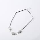 スモーキーカラーパーツネックレス　(94114) 2枚目画像