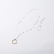 質感違いのサークルモチーフラリエット (94119)