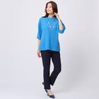 ボタニカル柄ジャカードテーパードパンツ (24147) 1枚目画像