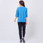 ボタニカル柄ジャカードテーパードパンツ (24147) 4枚目画像