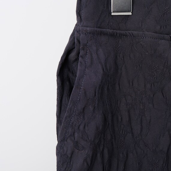 ボタニカル柄ジャカードテーパードパンツ (24147) 8枚目画像