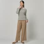 ストレッチコーデュロイセミワイドパンツ (24151) 1枚目画像