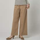 ストレッチコーデュロイセミワイドパンツ (24151) 2枚目画像