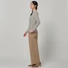 ストレッチコーデュロイセミワイドパンツ (24151) 4枚目画像