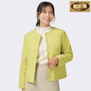 吸湿発熱あったか中綿スナップボタンブルゾン (04108)【期間限定価格:11/27~1/5まで】