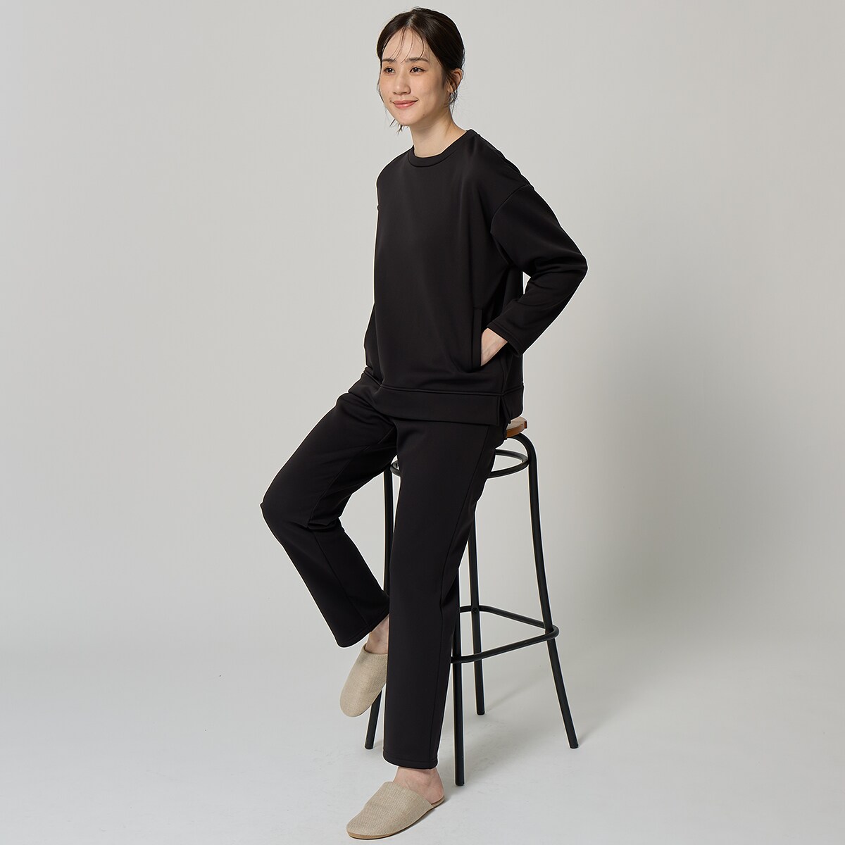 あったか裏ベロアストレッチパンツ (Z4103) | ニトリネット【公式