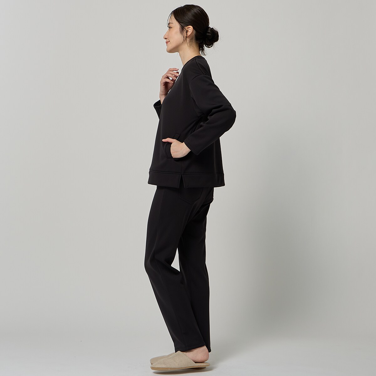 あったか裏ベロアストレッチパンツ (Z4103) | ニトリネット【公式