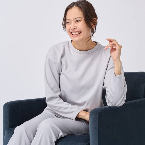 あったか裏ベロアプルオーバー　(Z4104) 1枚目画像