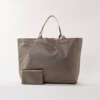 ミニポーチ付きメッシュビッグトートバッグ　(94155)