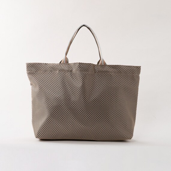 ミニポーチ付きメッシュビッグトートバッグ (94155) 2枚目画像