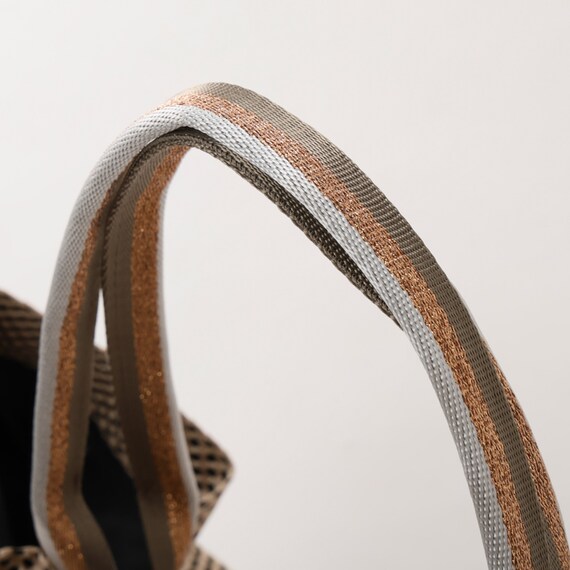 ミニポーチ付きメッシュビッグトートバッグ (94155) 3枚目画像