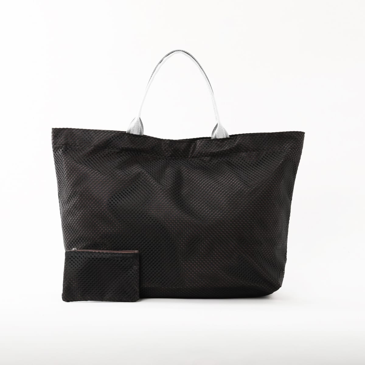 メッシュトートバッグ ミニポーチ付きメッシュビッグトートバッグ (94155) | ニトリネット