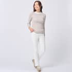 ハニカムインソール軽量すっきり見えスニーカー (94130) 5枚目画像