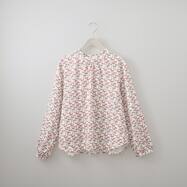 チェーン柄スタンドネックブラウス　(54117)