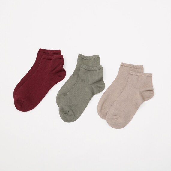 大人の楽らくソックスアンクル丈無地 (94159) 2枚目画像