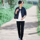 レースアップスニーカー (95104) 5枚目画像