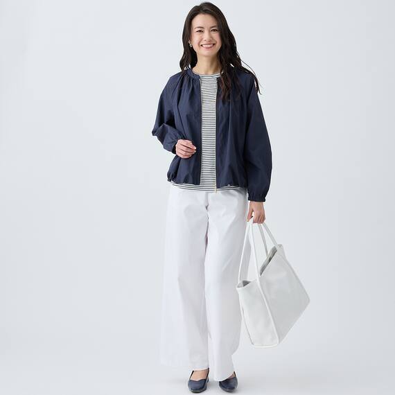 はっ水ＵＶカットギャザーブルゾン　(15102) 10枚目画像