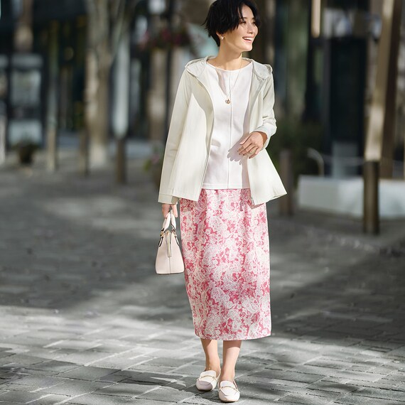 はっ水ＵＶカットバックギャザーパーカー　(15103) 2枚目画像