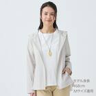 はっ水ＵＶカットバックギャザーパーカー　(15103) 4枚目画像