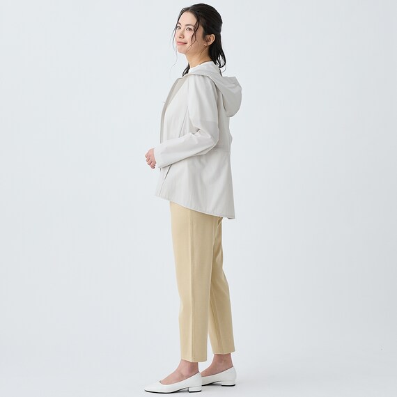 はっ水ＵＶカットバックギャザーパーカー　(15103) 6枚目画像