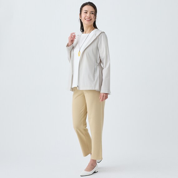 はっ水ＵＶカットバックギャザーパーカー　(15103) 9枚目画像