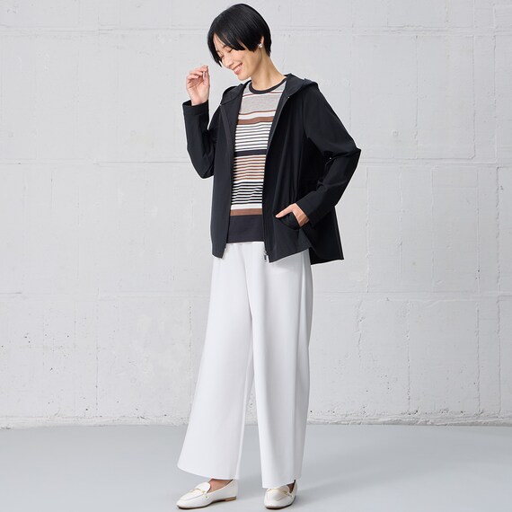 はっ水ＵＶカットバックギャザーパーカー　(15103) 12枚目画像