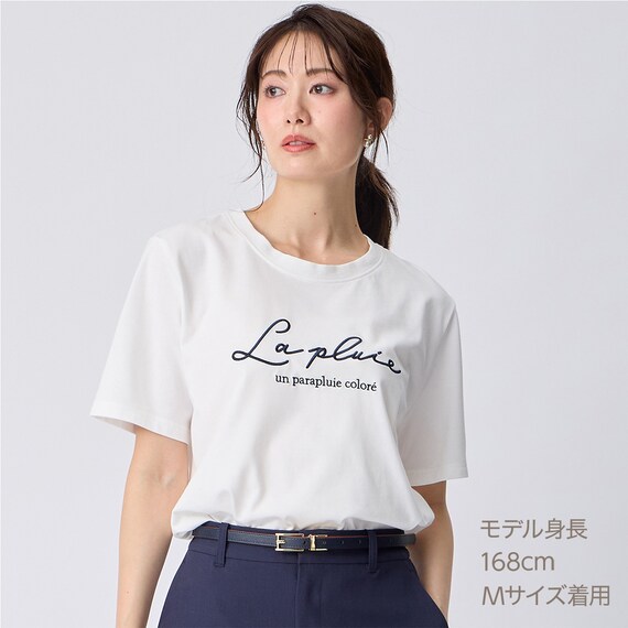 Ｌａ　ｐｌｕｉｅロゴ刺繍プルオーバー　(65101) 1枚目画像