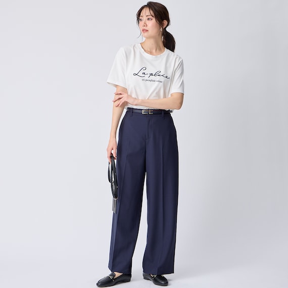 La pluieロゴ刺繍プルオーバー (65101) 3枚目画像