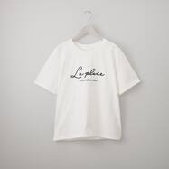 Ｌａ　ｐｌｕｉｅロゴ刺繍プルオーバー　(65101)