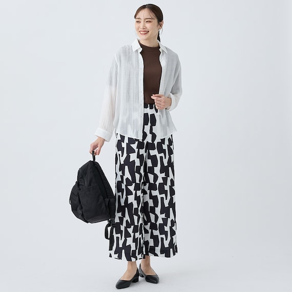 表面変化シアーシャツ (55102) 7枚目画像