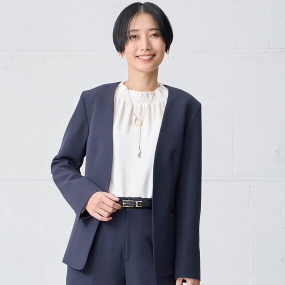 シャーリングブラウス　(55101) 3枚目画像