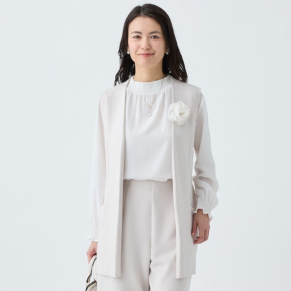 シャーリングブラウス (55101) 7枚目画像