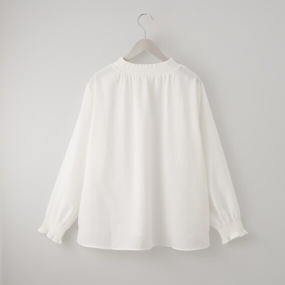 シャーリングブラウス　(55101) 17枚目画像