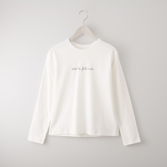 ロゴプリント長袖プルオーバー (65102) 3枚目画像