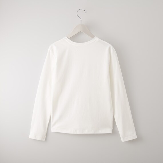 ロゴプリント長袖プルオーバー　(65102) 4枚目画像