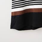 綿スラブパネルボーダープルオーバー　(65103) 18枚目画像