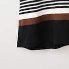 綿スラブパネルボーダープルオーバー (65103) 18枚目画像