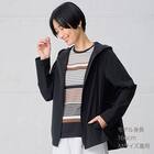 綿スラブパネルボーダープルオーバー　(65103) 5枚目画像