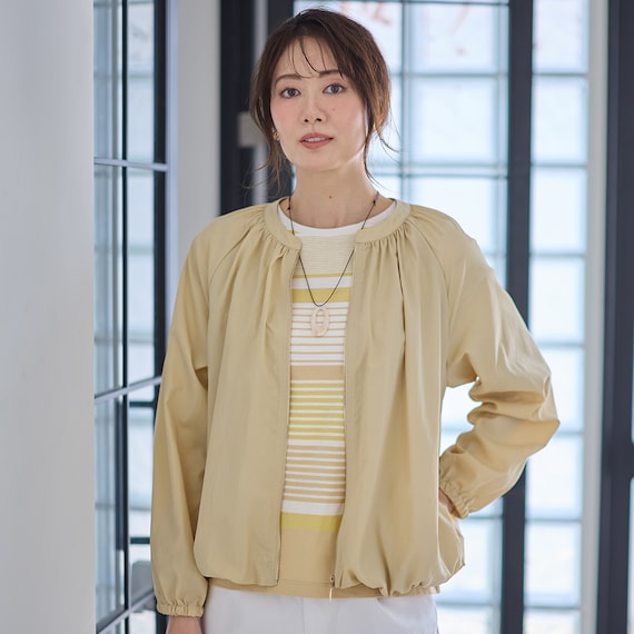 綿スラブパネルボーダープルオーバー (65103) 9枚目画像