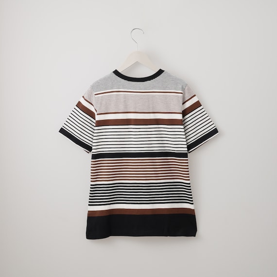 綿スラブパネルボーダープルオーバー (65103) 14枚目画像