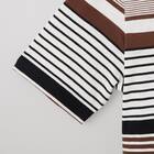 綿スラブパネルボーダープルオーバー　(65103) 17枚目画像