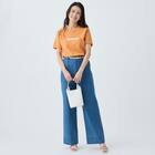 ビジュー付ロゴプリントプルオーバー (65106) 4枚目画像