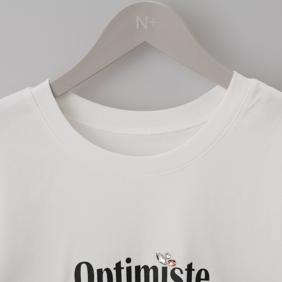 ビジュー付ロゴプリントプルオーバー (65106) 14枚目画像