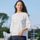 ３Ｄ刺繍綿ローンブラウス　(55105) 3枚目画像