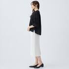 3D刺繍綿ローンブラウス (55105) 7枚目画像