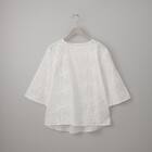 ３Ｄ刺繍綿ローンブラウス　(55105) 15枚目画像